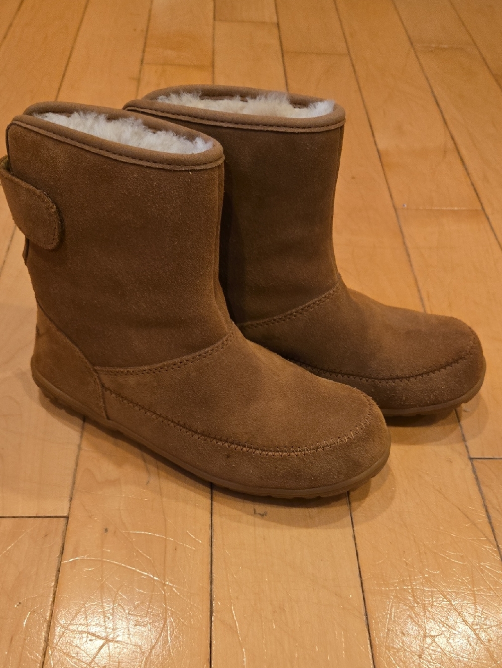 LL Bean Kids Wicked Cozy Boots - Light Brown